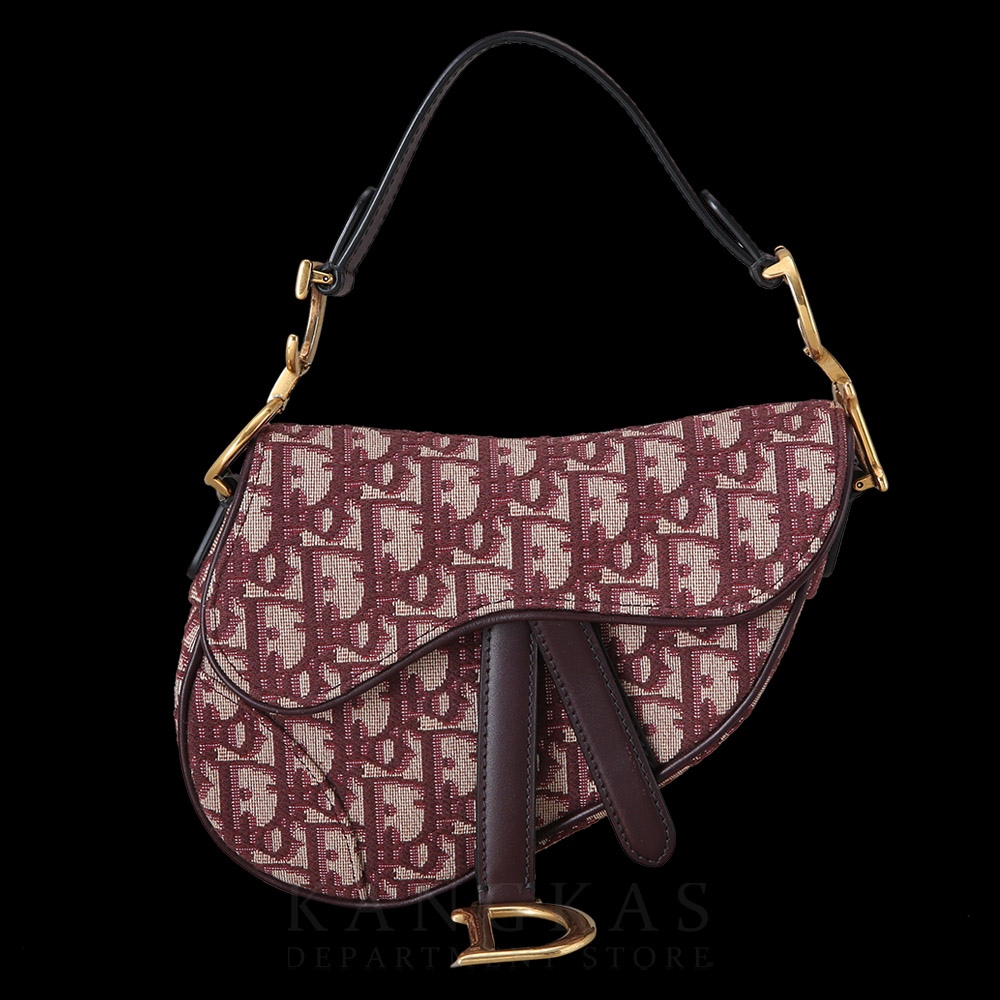 CHRISTIAN DIOR(USED)크리스찬디올 오블리크 새들백 미니 & 스트랩